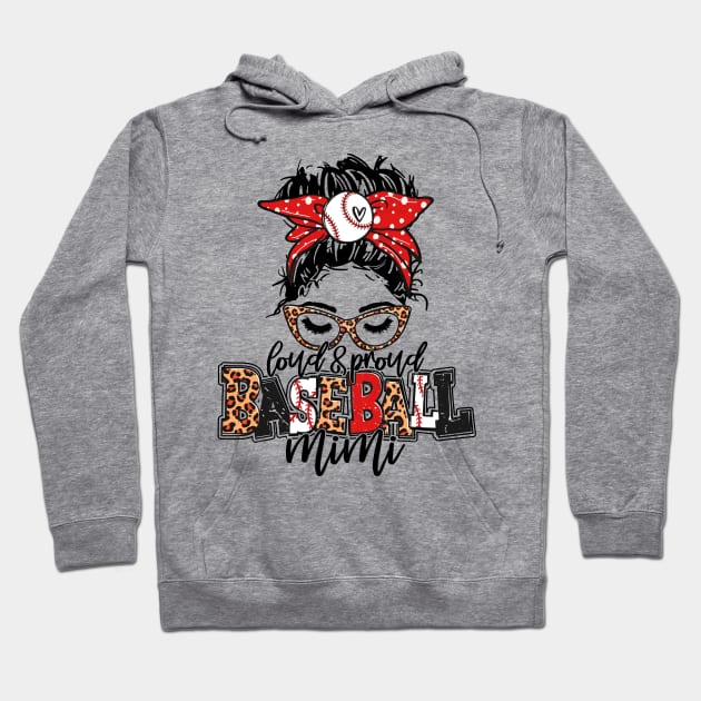 Baseball Mimi Leopard - Loud And Proud Baseball Mimi Hoodie by Wonder man 